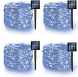 TW SHINE Solar Powered Fairy Lights – 80 FT Flameless Waterproof String Lights for Child's Bedroom and Family-Safe Yard