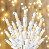 TW SHINE Incandescent Mini Lights – Flameless Holiday String Lights with Built-In 3A Fuse for Worry-Free Sleep