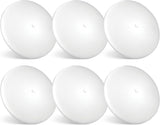 PARMIDA Slim Puck Light – FCC Certified Damp-Rated Ceiling Fixture for Safe Camper & Motorhome Installations, 4.5 Inch 6 Pack