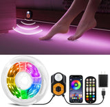 TQLGY RGB Under Bed Light Strip – Personal Sanctuary Lighting for Stress Relief Evenings, App and Remote Controlled