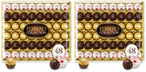 Ferrero Collection Italian Crafted Confections – Sophisticated Tasting Box of Rocher Raffaello and Rondnoir, 48 Premium Pieces