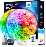 DAYBETTER WiFi Light Strip – Cool Surface LED Lighting Safe Around Kids and Pets in Bedrooms