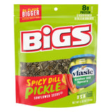 BIGS Spicy Dill Pickle Sunflower Seeds – Stadium & Bleacher Snack for Game Day, 5.35 oz Single Pouch