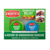 O'Keeffe's Sensitive Skin Repair Trio – Mindful Bath Time Wind-Down with Working Hands, Healthy Feet, and Cherry Lip Balm