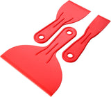 3-Piece Spackle Scraper Set – Paint Scraper, Spreader, and Tamale Knife for Stylish DIY Home Renovations