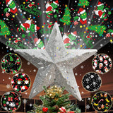 Lumichroma Rotating Christmas Star Topper – Stocking Stuffer Idea for Friends, Teachers, and Family