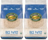 Nature's Path Organic Rice Puffs – No Added Sugar Cereal for Kids Lunchboxes and Snack Time