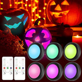 Yiliaw Battery Puck Lights – Smoke-Free Accent Lighting for Nurseries and Senior Bedrooms, Cool to the Touch