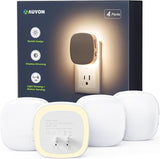 AUVON Motion Sensor Nightlight – Clean White Indirect Design for Minimalist Apartments and Basement Stairs