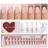 Beetles French Tip Gel Kit – Ready-to-Gift Beauty Present for Mom on Mother's Day or Valentine's Day