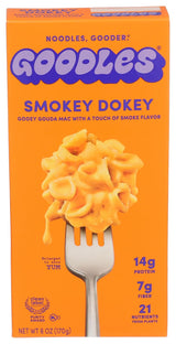 Goodles Smokey Dokey Mac & Cheese – Protein-Rich Comfort Lunch, 14g Protein