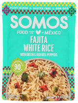 SOMOS Fajita White Rice – Easy 90-Second Rice Side for Picky Eaters and Busy Parents