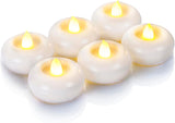 Homemory Submersible Flickering Pucks – Durable Outdoor Centerpiece for Garden Tables, Fountains, and Hot Tubs