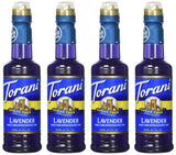 Torani Sugar Free Coffeehouse Syrup Sampler for Low-Carb Self-Care Mornings, Four Bottles of Guilt-Free Flavor