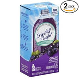 Crystal Light Single-Serve Packets – Quick Desk-Side Hydration to Beat the Afternoon Slump, 2 Box 40 Count