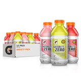 Gatorlyte Zero Sugar-Free Drink Pack – Practical Get-Well and Recovery Gift for Active Friends, 12-Pack