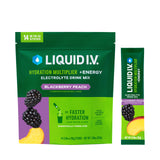 Liquid I.V.® Hydration Multiplier +Energy – Kitchen Counter Wellness Powder for Afternoon Coffee Replacement and Mindful Hydration