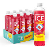 Sparkling Ice STARBURST Flavored Sparkling Water – Clean-Label Hydration with Antioxidants for Wellness Fridges and Healthy Lifestyle Goals, 17 fl oz