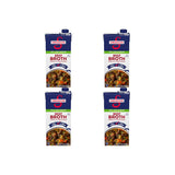 Swanson 50% Less Sodium Beef Broth, 32 oz – No Artificial Additives for Clean Minimalist Cooking