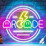 Flameless Gamepad Neon Light, 5V USB Powered LED Sign - Safe for Nursery and Kids Room Gaming Decor, No Heat and No Breakable Glass