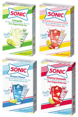 Sonic Singles to Go! Powdered Drink Mix – Low-Calorie Afternoon Pick-Me-Up for Office Desks, Client Calls, and Deep Work