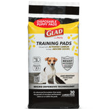 Glad for Pets Black Charcoal Puppy Pads - Stress-Free Whelping Box Liner for Mother Dog Comfort, 28 x 30 in, 100 Count