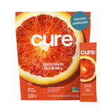 Cure Hydration Coconut Water Electrolyte Packets – Daily Wellness Routine for Balanced Hydration and Clean Living