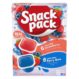 Snack Pack Leak-Resistant Gel Cups – Road Trip Snack for the Car Ride to Practice, 12 Count