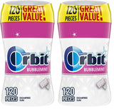 Orbit Bubblemint Sugar-Free Chewing Gum – Mindful Chewing Companion for Gym Bag and On-the-Go, 120 Pieces