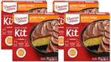 Duncan Hines Easy Cake Kit Golden Fudge Mix – Pantry-Friendly Cake Mix with Included Pan for Any Home Celebration