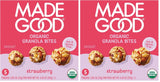 MadeGood Strawberry Granola Snack Packs – Toddler Backpack Snack with Hidden Veggies, Nut-Free Facility