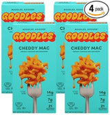 Goodles Cheddy Mac Nutrient-Packed Macaroni - Organic Weeknight Dinner Box for Busy Parents