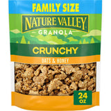 Nature Valley Crunchy Granola Oats and Honey – Mindful Snacking Option with No High Fructose Corn Syrup, 24 oz
