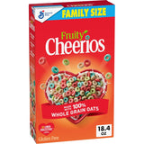 Fruity Cheerios Made with Whole Grain Oats – Crunchy Gluten Free Snack for Picnic Tables and Hiking Packs, 18.4 oz