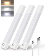 EZVALO Rechargeable Accent Light – Slim Rectangular Under Cabinet Fixture for Farmhouse Kitchens, Boutique Closets, and Open Shelving