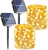 Joomer Solar Fairy Lights – 39ft Decorative String Lights for Bookshelf, Mantel and Indoor Ambiance