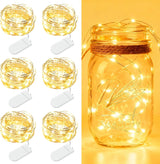 LUMIO Mason Jar Fairy Lights 7ft – Thoughtful DIY Gift Set for Best Friend, Birthday Gift for Her and Valentine's Day Surprise