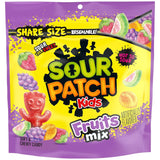 SOUR PATCH KIDS Fruits Mix Soft & Chewy Candy for Kids Lunchboxes and School Snacks, Share Size 11.03 oz