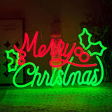 BriteLit Christmas Neon Sign – No Glass No Flame Dimmable LED Wall Decor, Kid Safe Holiday Accent for Nursery and Play Area