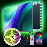 Ailitty AuroraStrip – Study Room Focus Lighting, Scheduled RGB Strip for Workstation Background Ambience