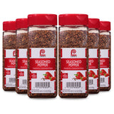 Lawry's Seasoned Pepper Flip-Top Canister – Patio-Ready Seasoning for Grilled Seafood