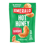 Emerald Nuts Hot Honey Cashews – Clean-Label Pantry Snack for Busy Parents, Non-GMO & Kosher