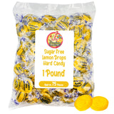 Arcor Sugar Free Lemon Drops - Arcor 1lb Bag for Care Package Gifting, Diabetic Friendly