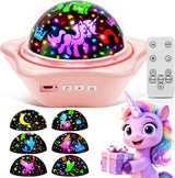 One Fire Themed Night Light Projector – Magical Girls Bedroom Wall and Ceiling Ambient Decor
