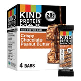 KIND Protein MAX Peanut Butter Protein Bars – Holistic Fitness Snack for Post-Workout Recovery Rituals, 4 Count