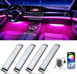 Honalia Car LED Lights Interior – App Controlled Mood Light, Stylish Decorative Lighting for Dorm Room and Apartment Style