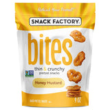 Snack Factory Honey Mustard Bites, 9 Oz Bag – Quiet, Crunchable Fuel for Remote Work Days