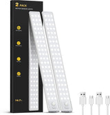 LUMIORA Motion Sensor Closet Light – 10.5 Inch LED Bar with Aluminum Body, Stylish Bedroom and Living Room Accent, 2 Pack