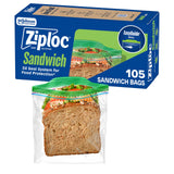 Ziploc EasyGuide Snack Bags for Kids Lunchboxes – Phthalate-Free Resealable Bags for School and Home