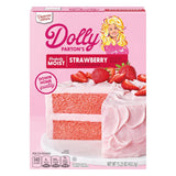 Duncan Hines Dolly Parton Branded Strawberry Cake Mix Pair – Bulk Value Pack for Frequent Bakers Stocking the Pantry, Two Boxes Per Order